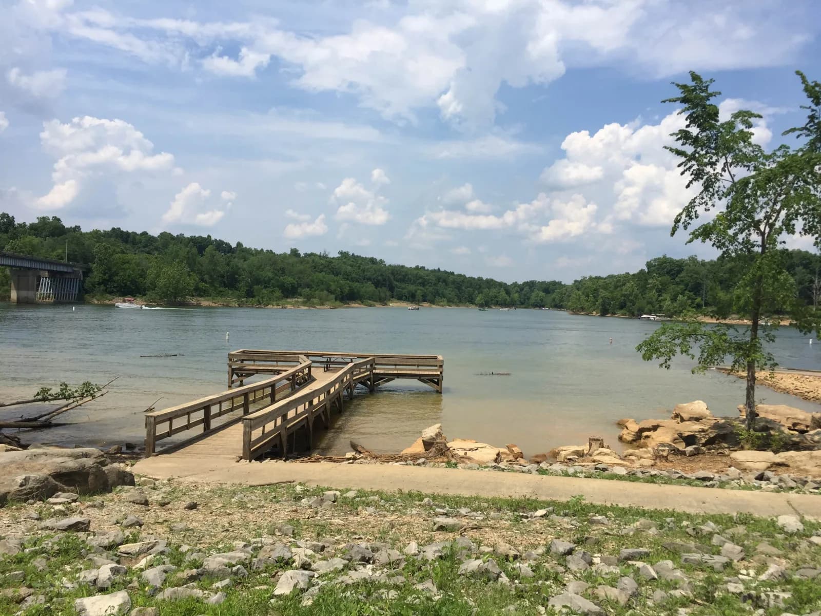 North Fork Recreation Area swimming hole near McDaniels, Kentucky