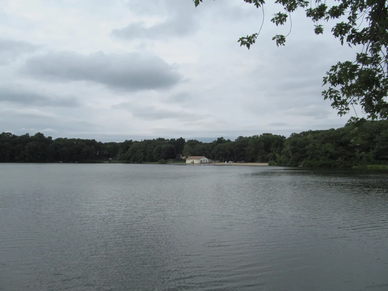 Learned Park & Beach swimming hole near Framingham, Massachusetts