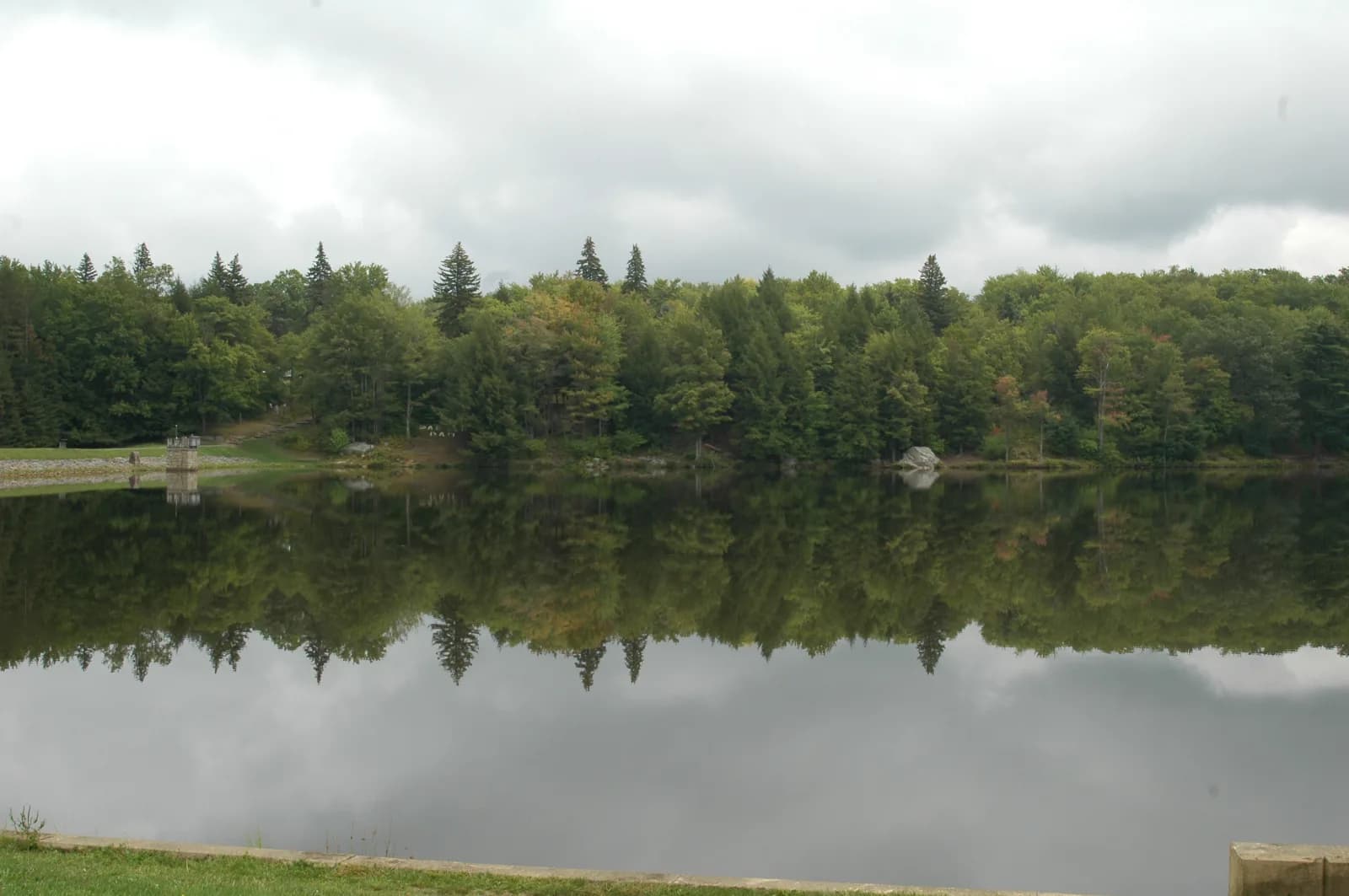 Parker Dam State Park swimming hole near Penfield, Pennsylvania