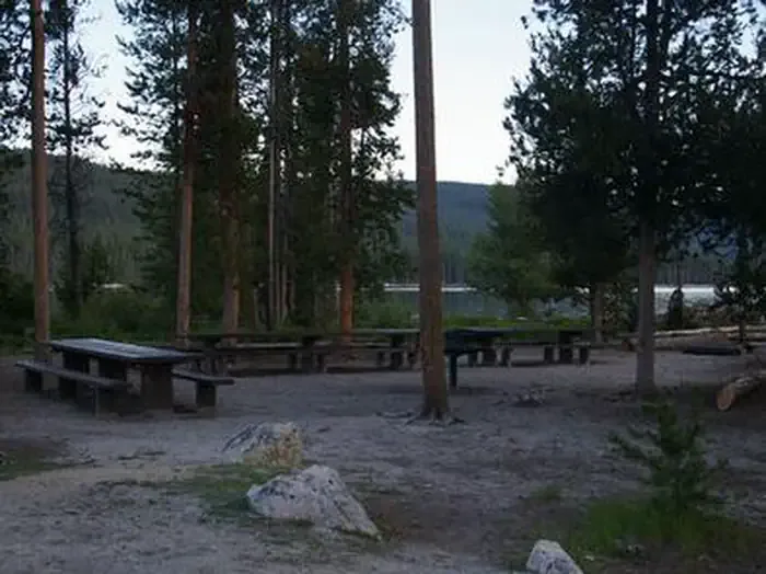 NORTH SHORE PICNIC AREA swimming hole near Lowman, Idaho