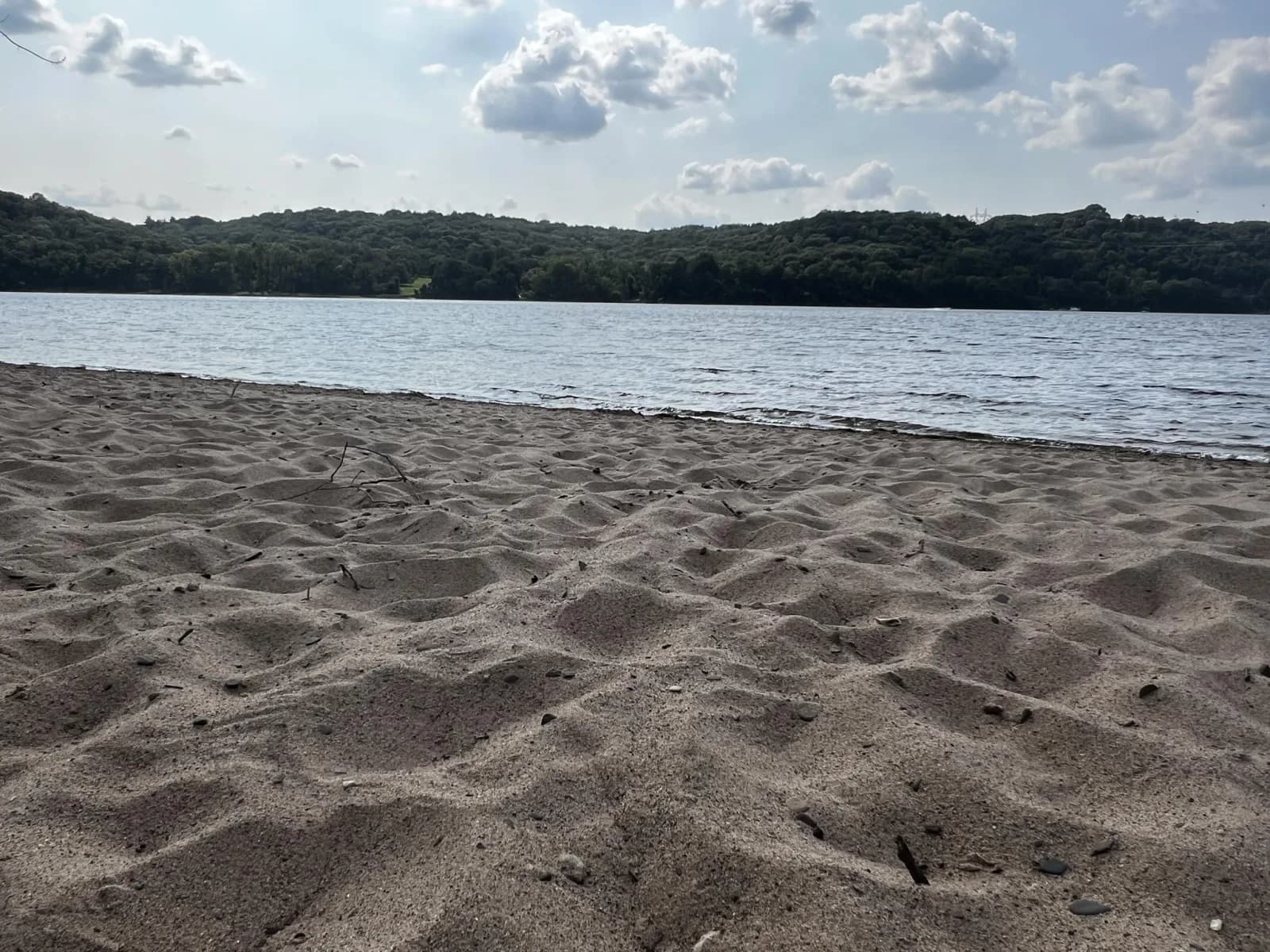 Pemble's Access swimming hole near River Falls, Wisconsin