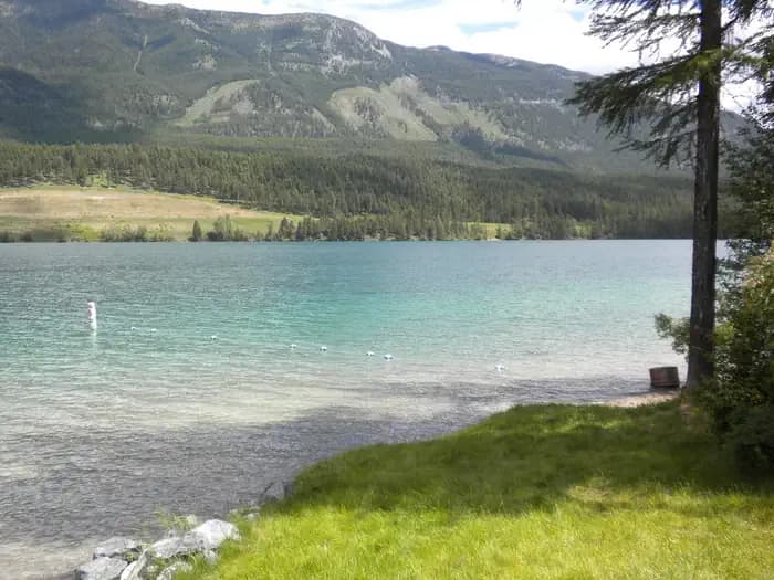 Dickey Lake swimming hole near Trego, Montana