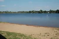 Hayward City Beach swimming hole near Hayward, Wisconsin