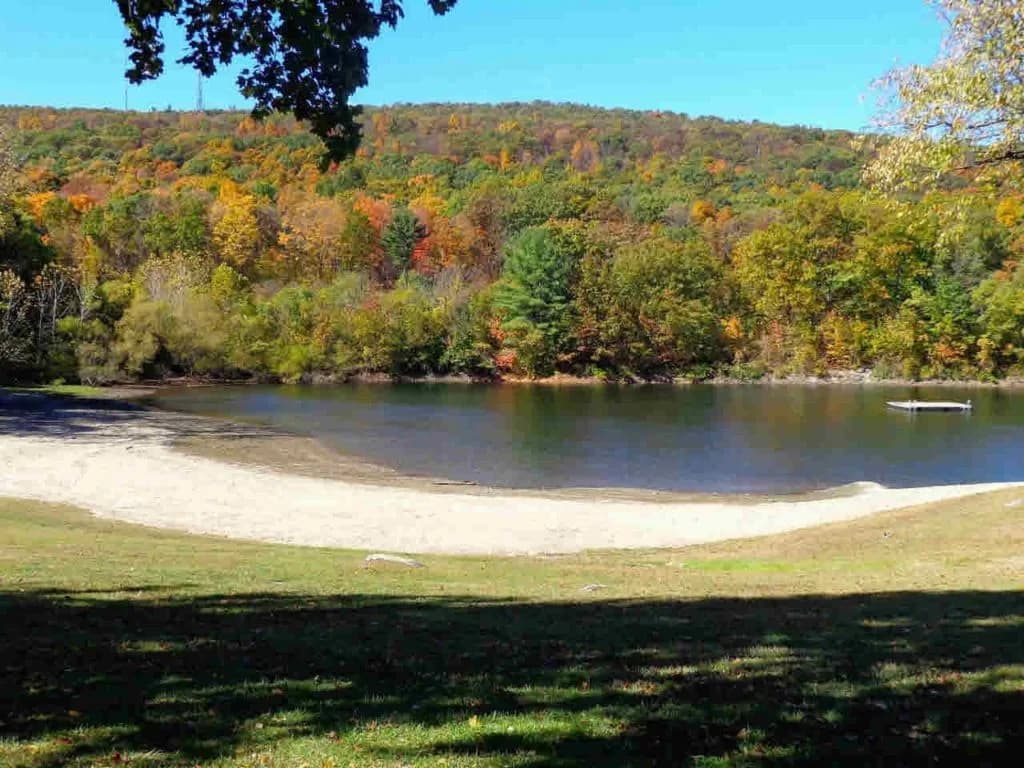 Berean Park swimming hole near Highland, New York