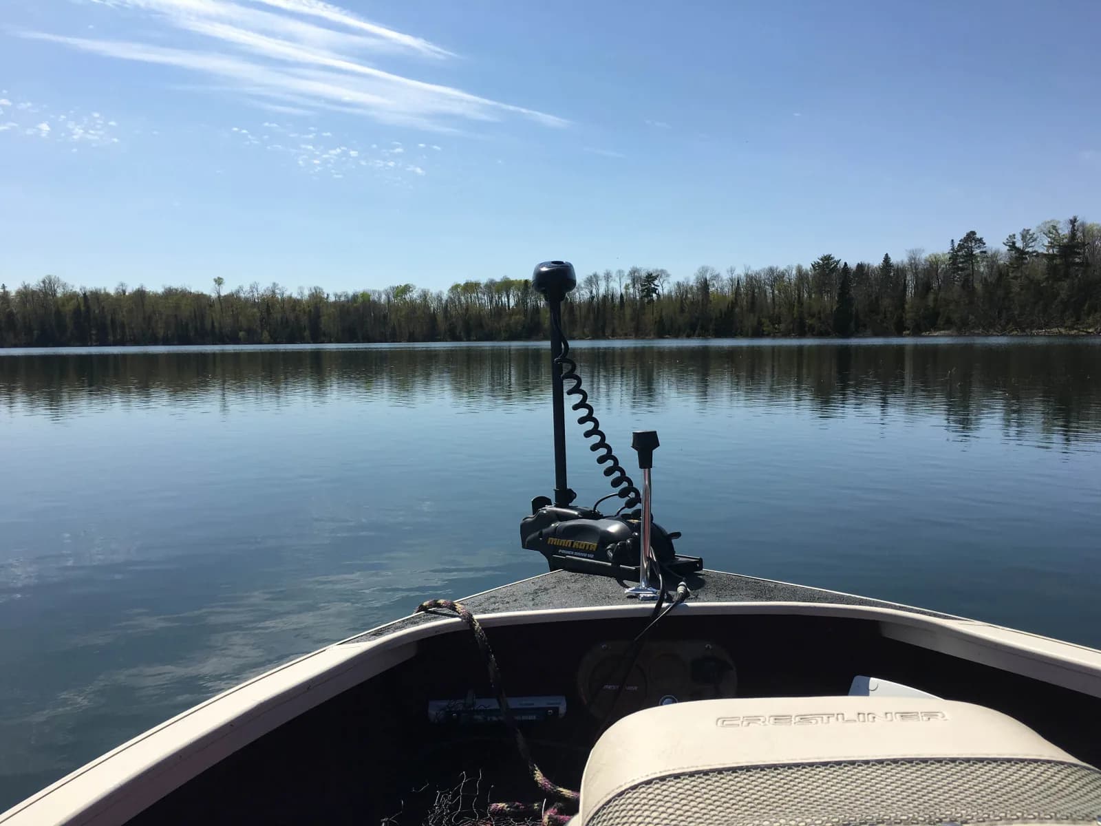 North Star Campground swimming hole near Marcell, Minnesota