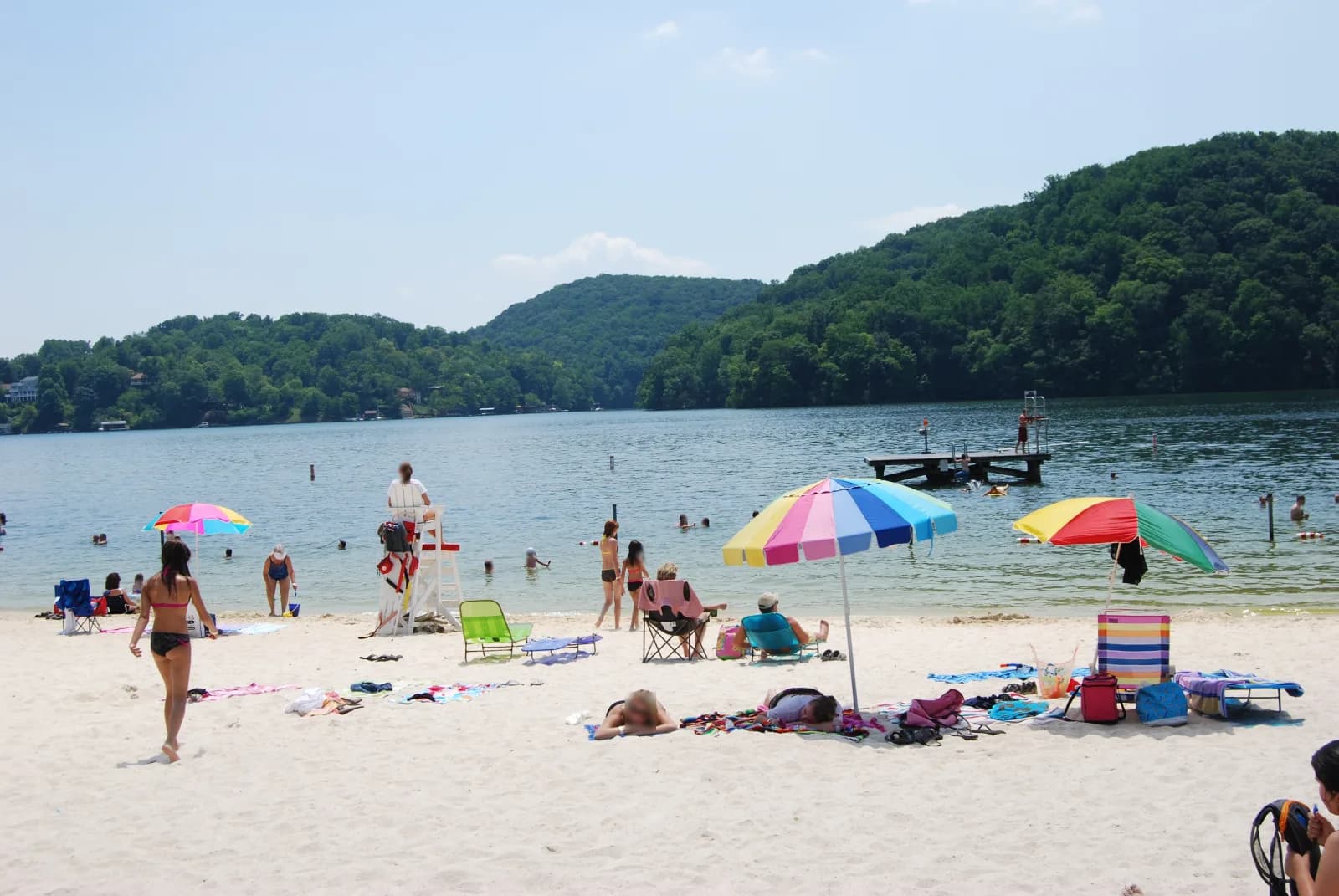 Claytor Lake Swimming Area swimming hole near Dublin, Virginia