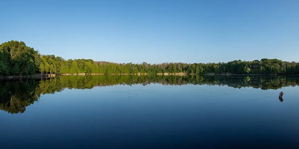 Harrington Beach State Park swimming hole near Belgium, Wisconsin