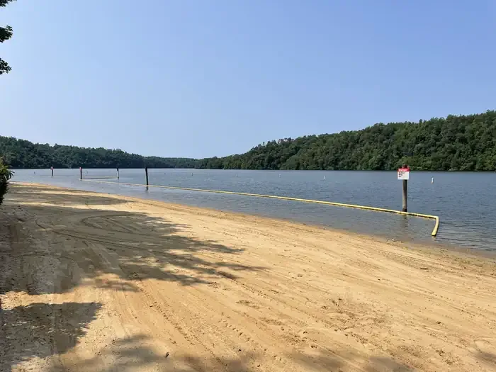 Rocky Branch Public Use Area swimming hole near Brookwood, Alabama