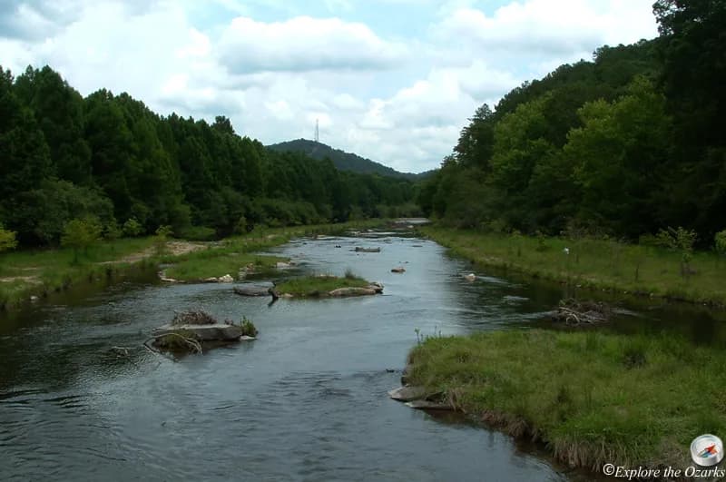 Beach Area swimming hole near Broken Bow, Oklahoma
