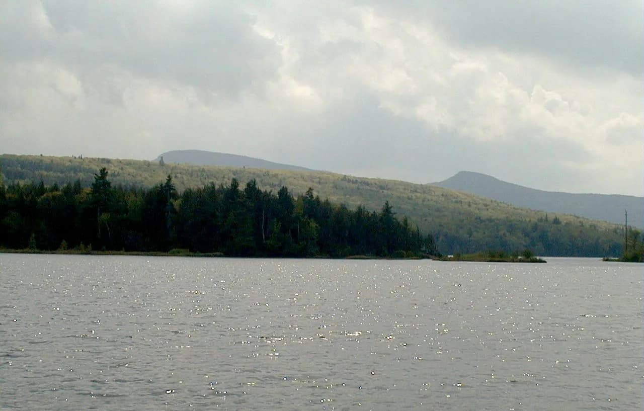 South Lake Swimming Area swimming hole near Hunter, New York