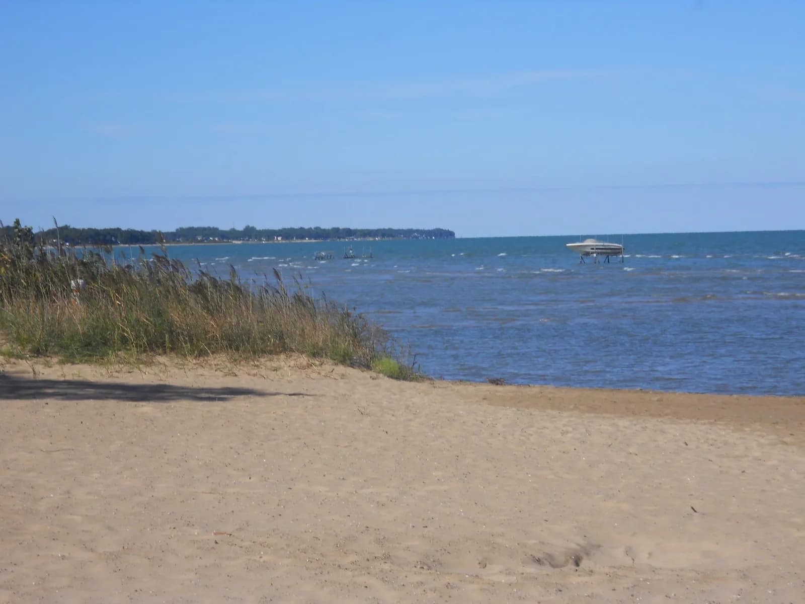 Oak Beach County Park swimming hole near PT ELIZABETH, Michigan