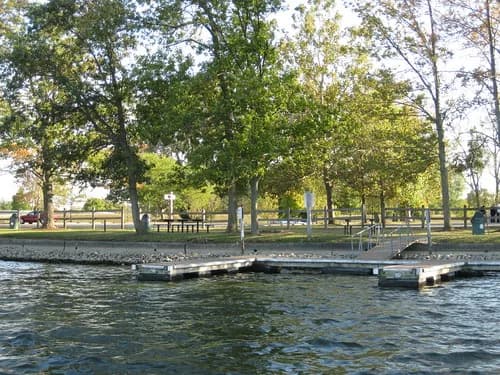 Morse Park & Beach swimming hole near Noblesville, Indiana