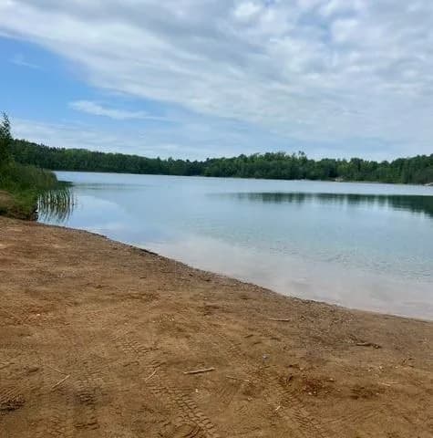 Tioga Pit swimming hole near Cohasset, Minnesota