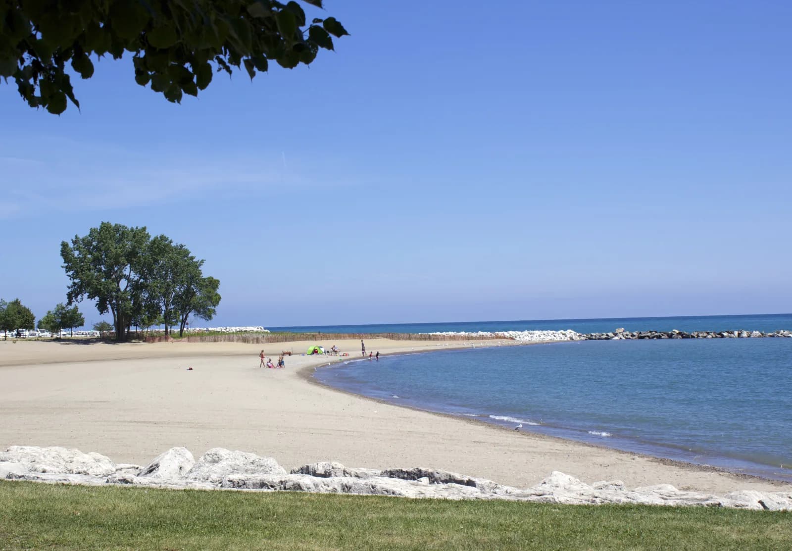 Eichelman Park swimming hole near Kenosha, Wisconsin