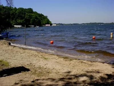 Crescent Beach swimming hole near Excelsior, Minnesota