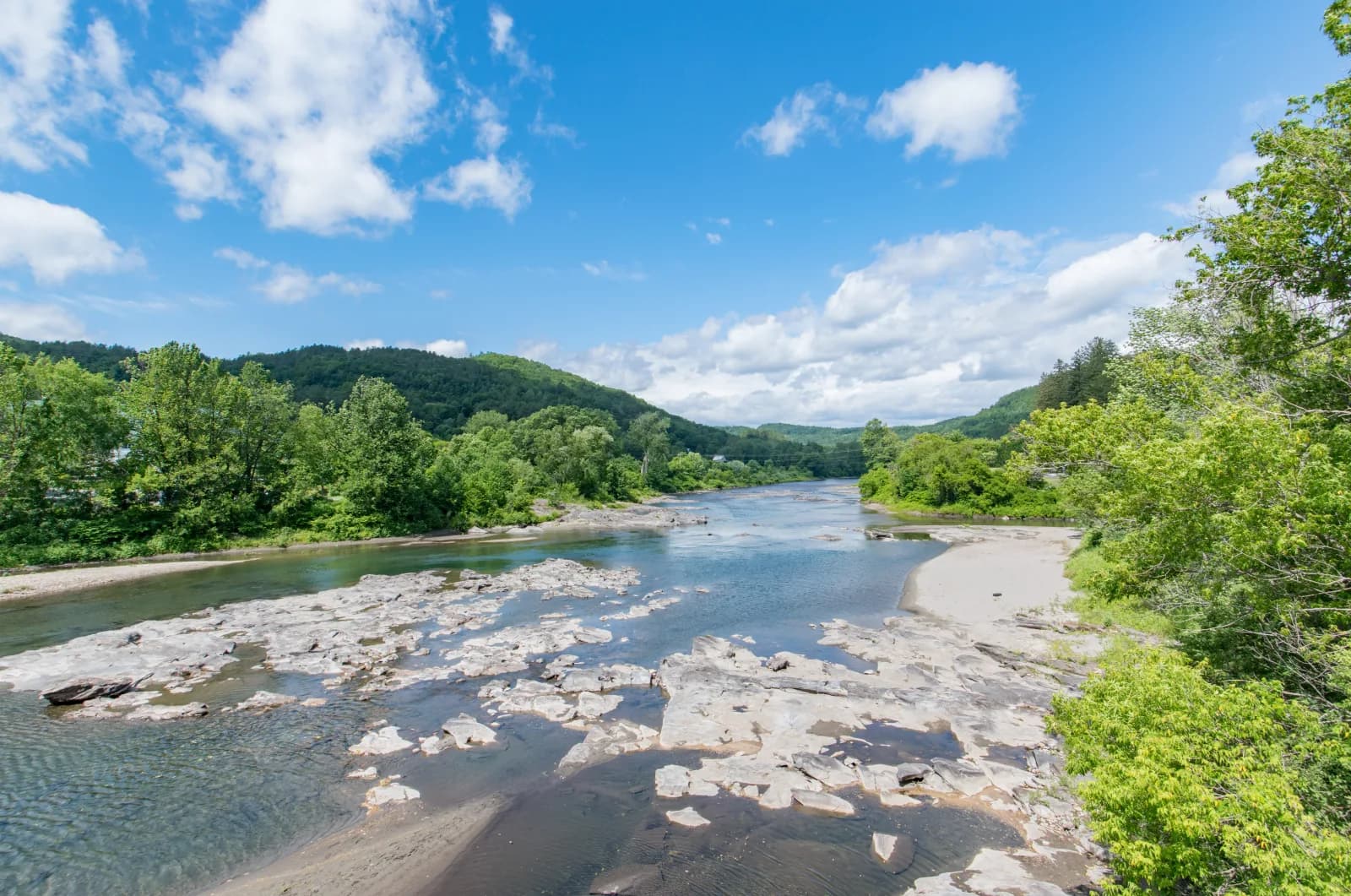 White River Swimming Spot swimming hole near South Royalton, Vermont