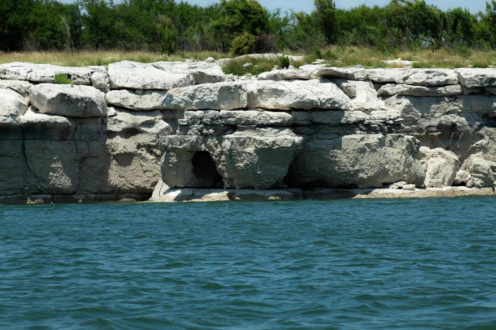 Diablo East Swimming Area swimming hole near Del Rio, Texas