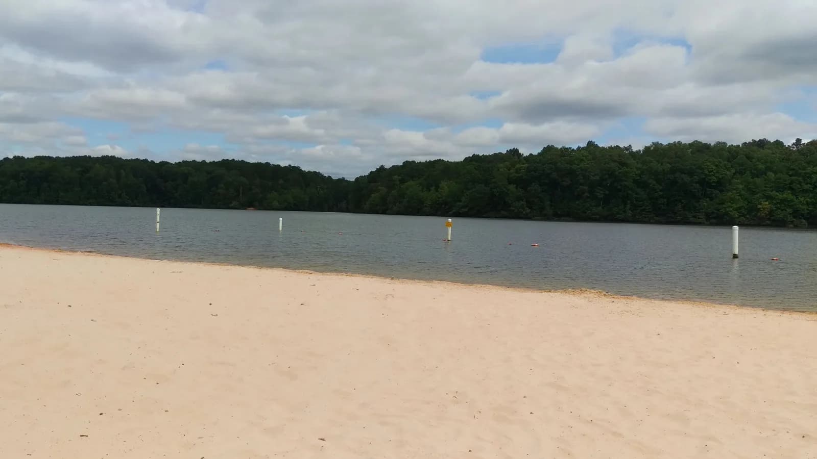 Sandy Creek Park Beach swimming hole near Athens, Georgia