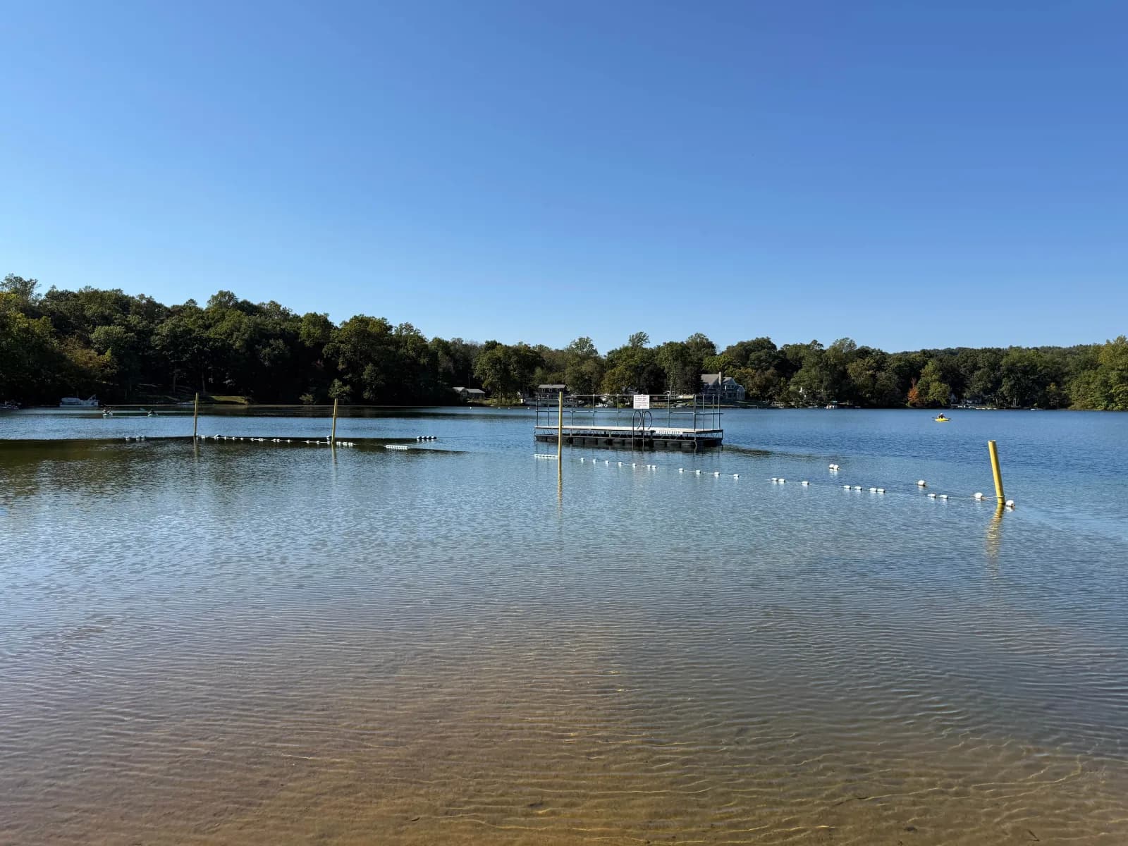 Sylvan Lake Beach Park Inc swimming hole near Hopewell Junction, New York