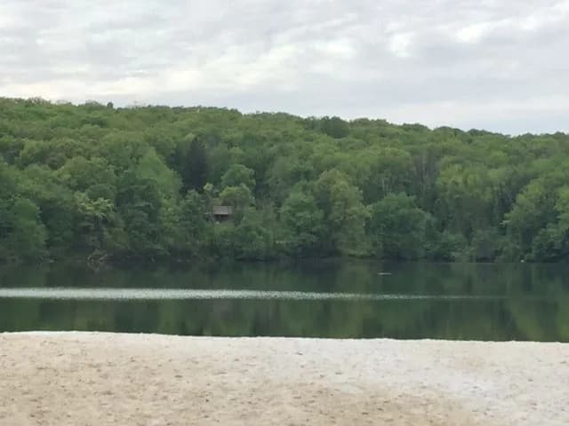 Mount Hope Pond Swimming Area swimming hole near Rockaway, New Jersey