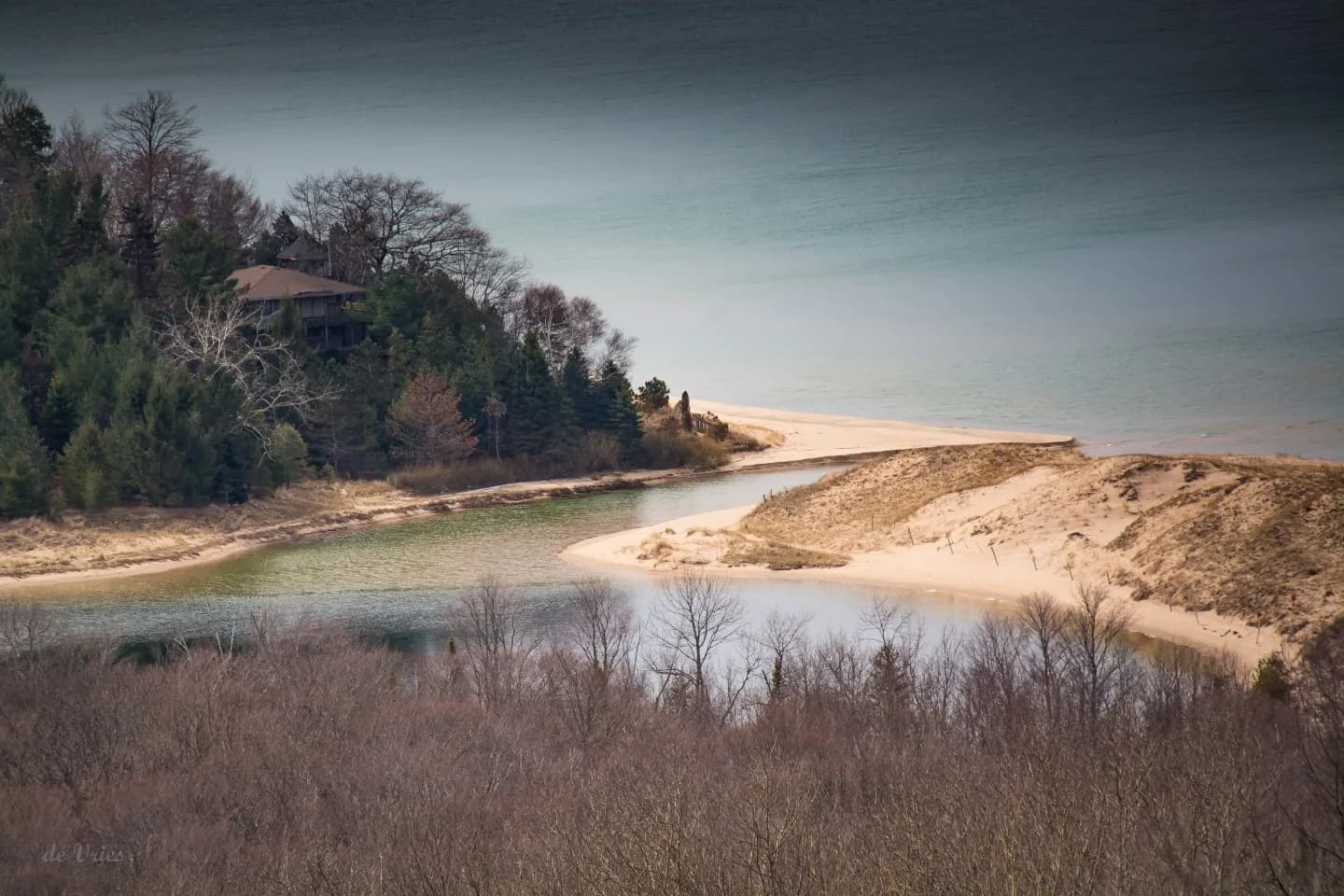 North bar beach swimming hole near Empire, Michigan