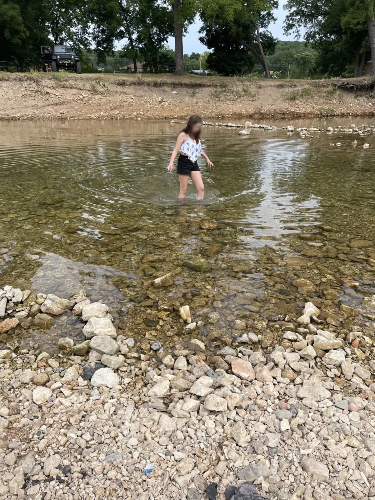 The Blue Hole Park LLC swimming hole near Salina, Oklahoma