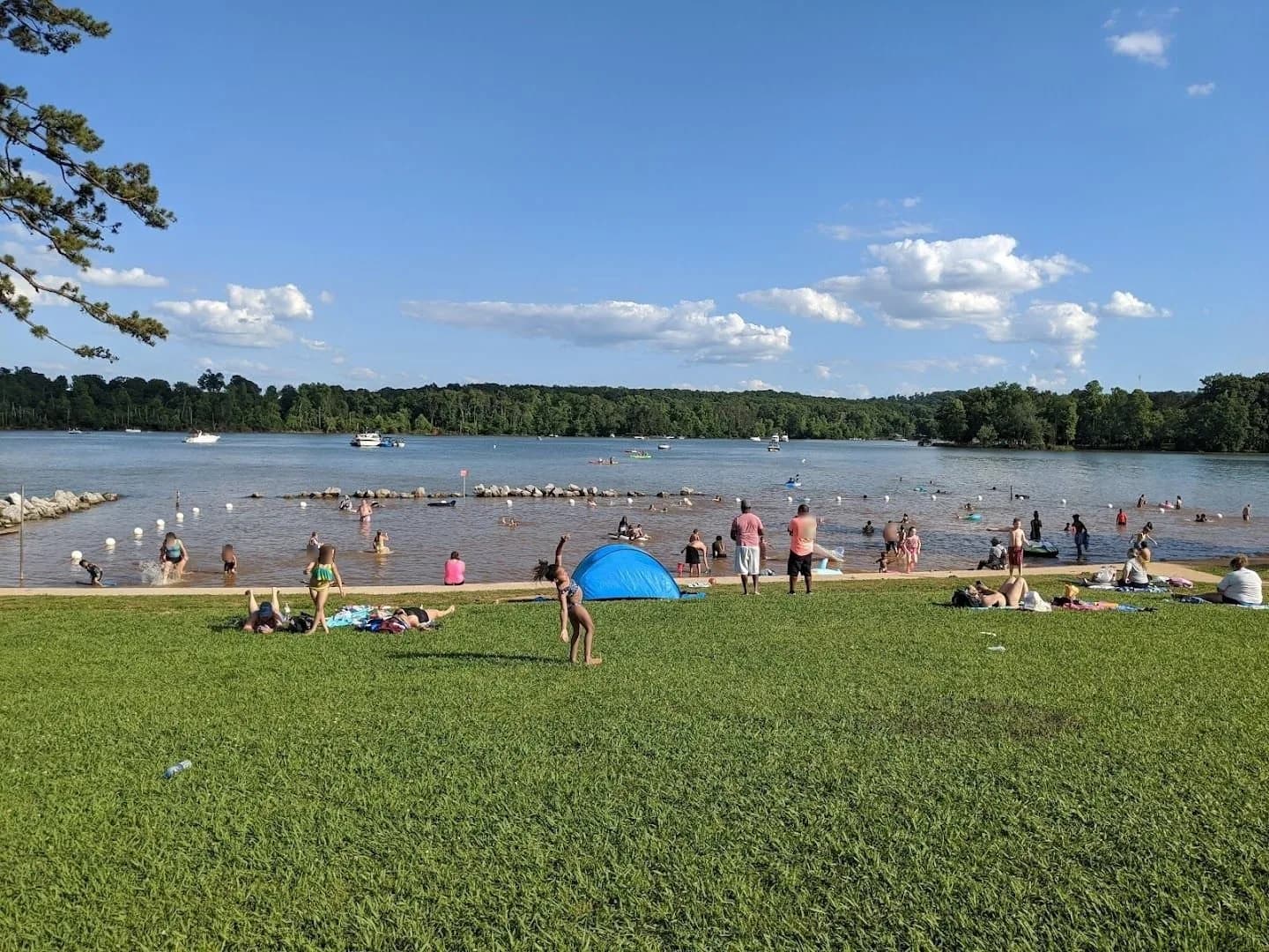 Concord Cove Park swimming hole near Knoxville, Tennessee
