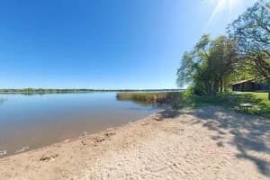 Lake Carlos State Park swimming hole near Carlos, Minnesota