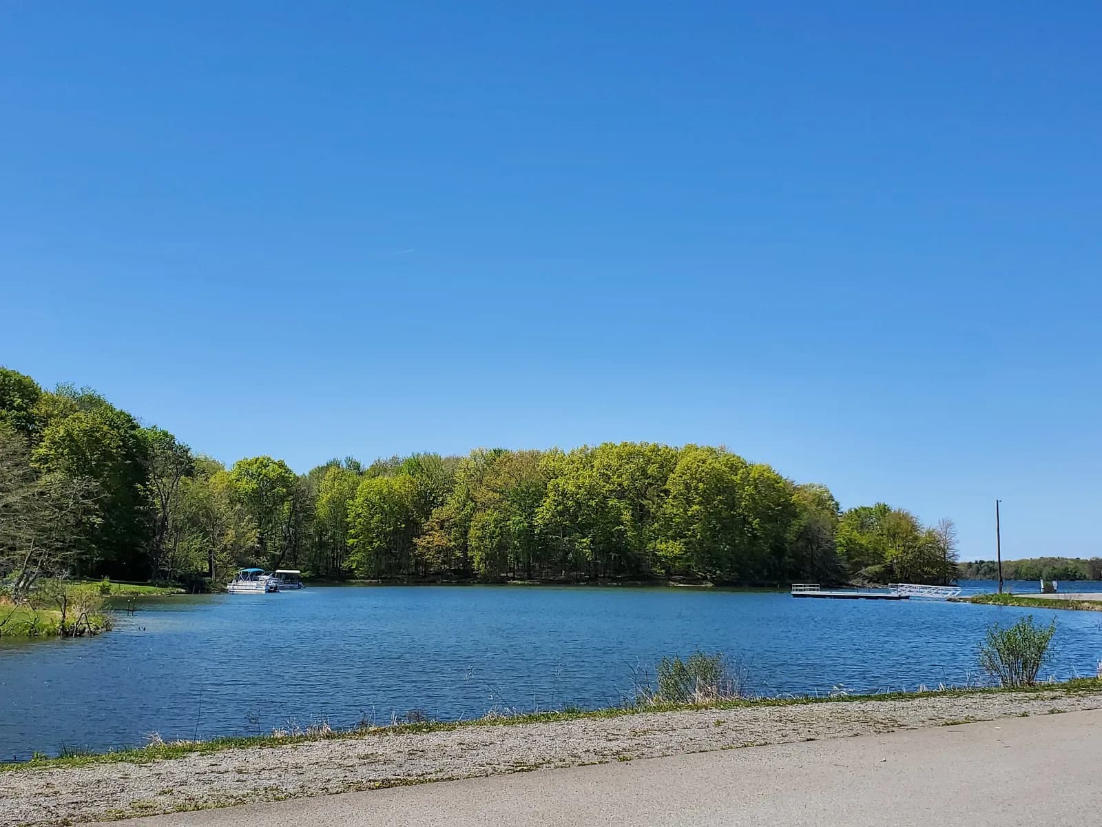 Pymatuning State Park - Jamestown Beach Area #2 swimming hole near Jamestown, Pennsylvania