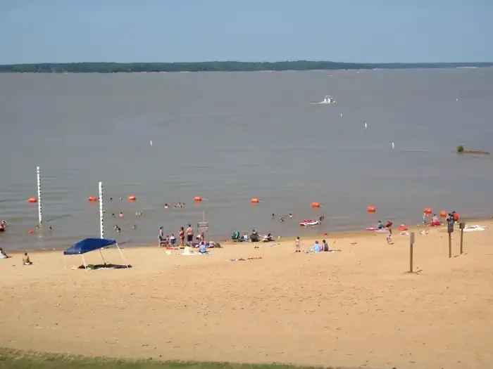 Persimmon Hill swimming hole near Oakland, Mississippi