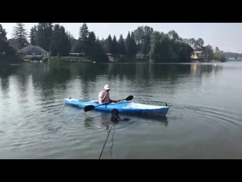 Horseshoe Lake Park swimming hole near Woodland, Washington