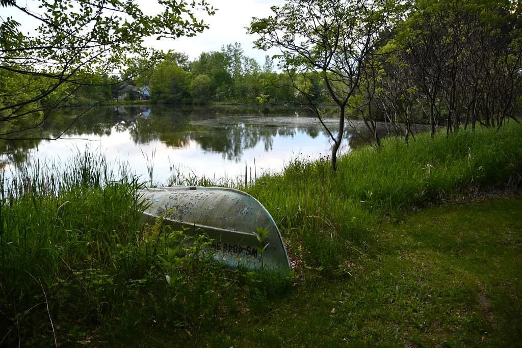 Wakanda Park swimming hole near Menomonie, Wisconsin