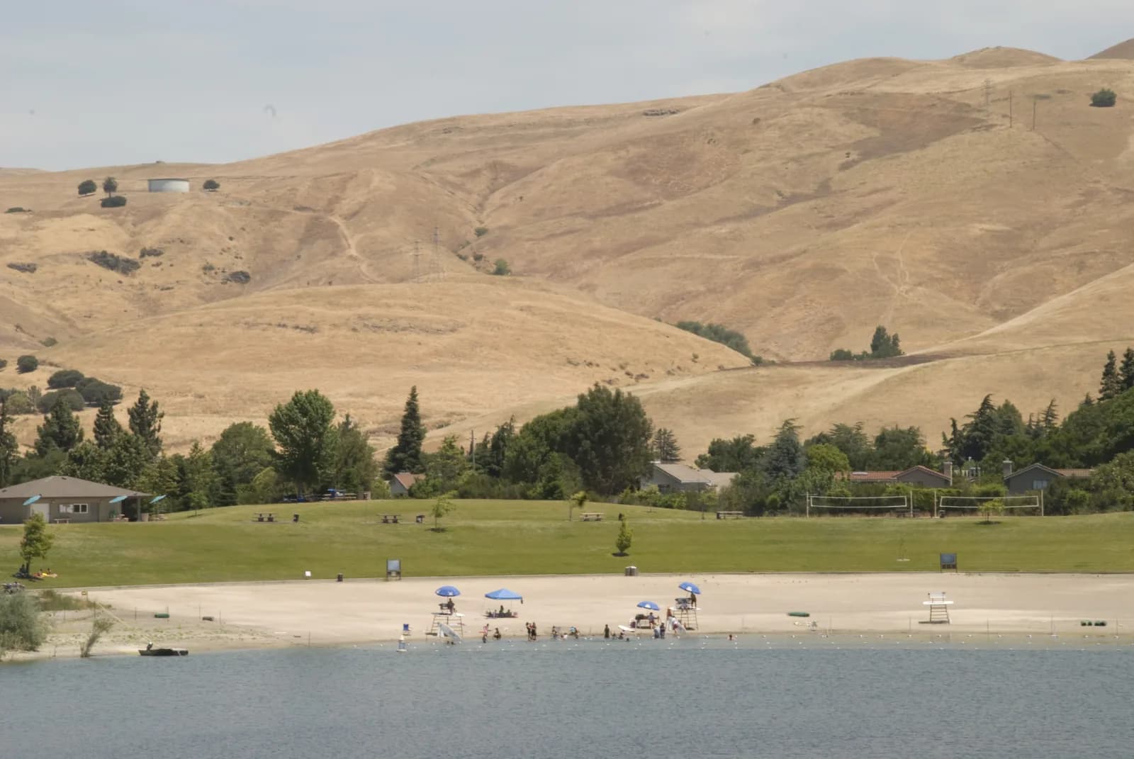 Niles Beach swimming hole near Fremont, California