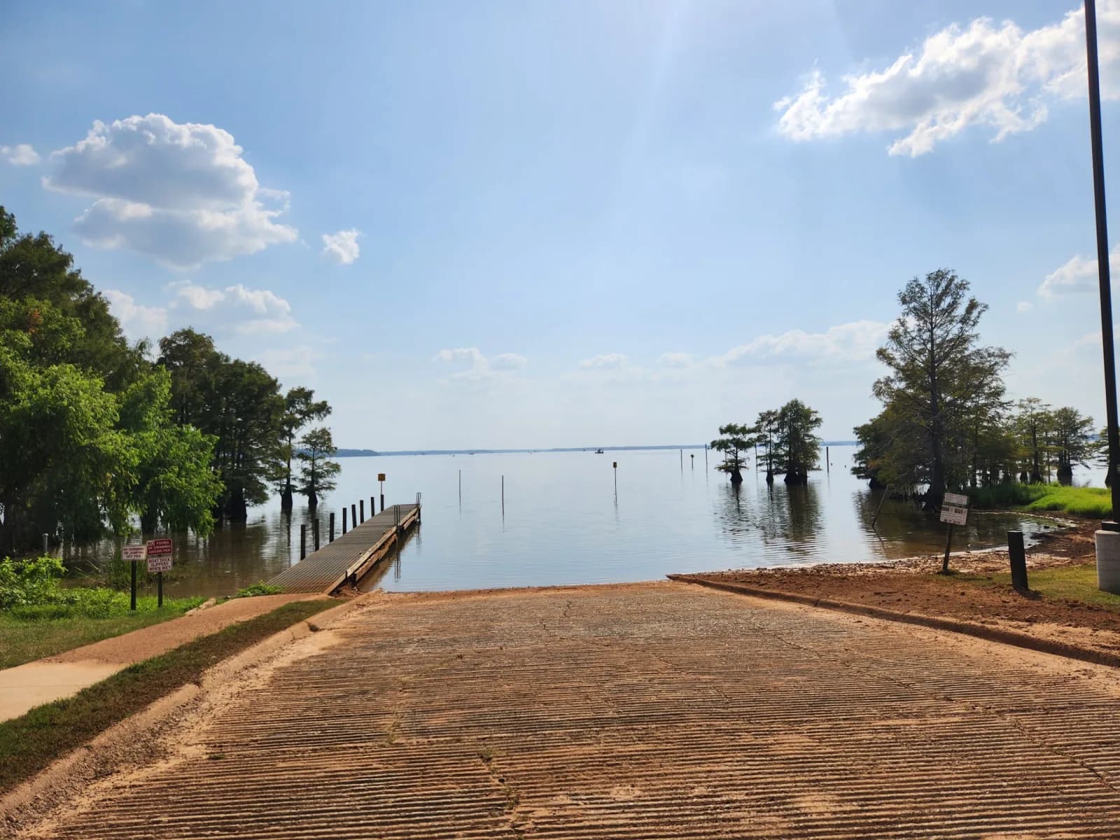 Earl G Williamson Park swimming hole near Oil City, Louisiana