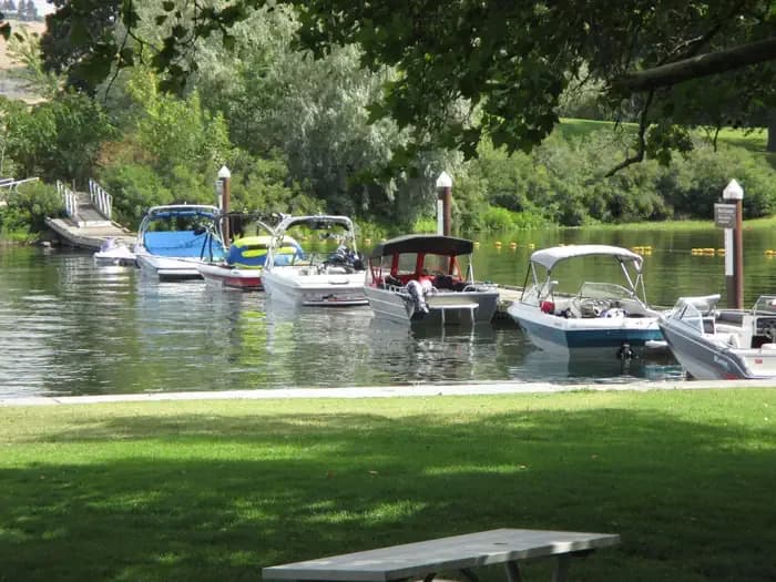 Fishhook Park swimming hole near Prescott, Washington