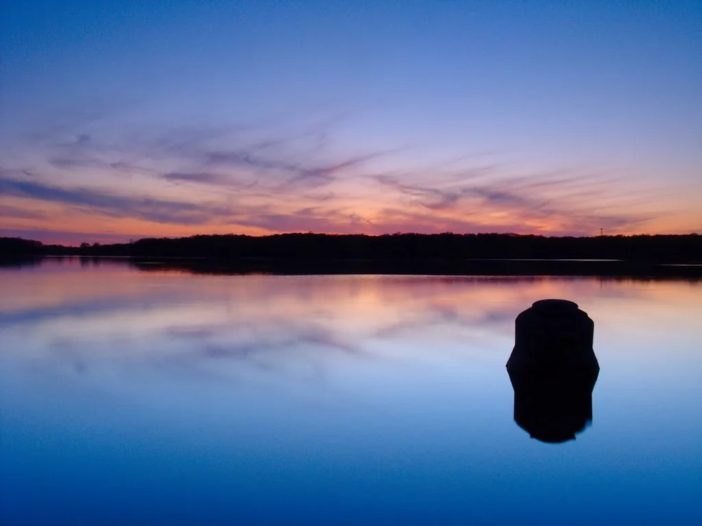Martindale Beach swimming hole near Milford, Michigan