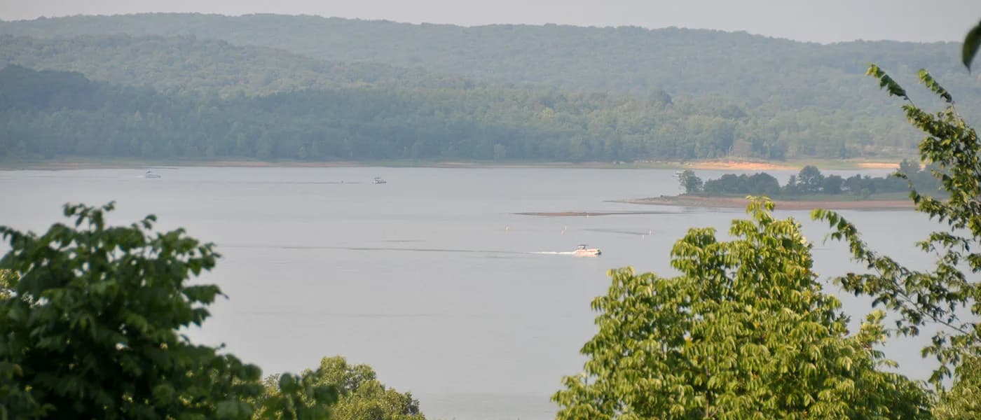 Patoka Lake Swimming Beach swimming hole near French Lick, Indiana