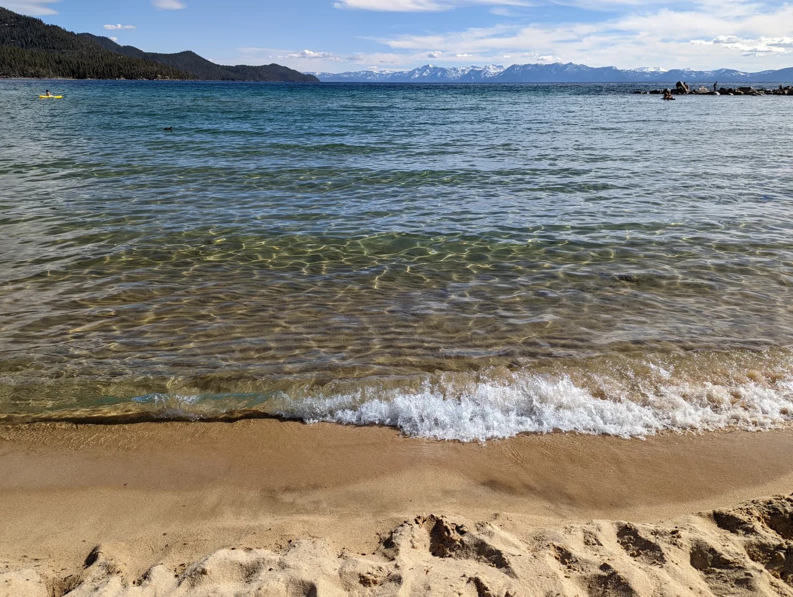 Sand Harbor State Park swimming hole near Incline Village, Nevada