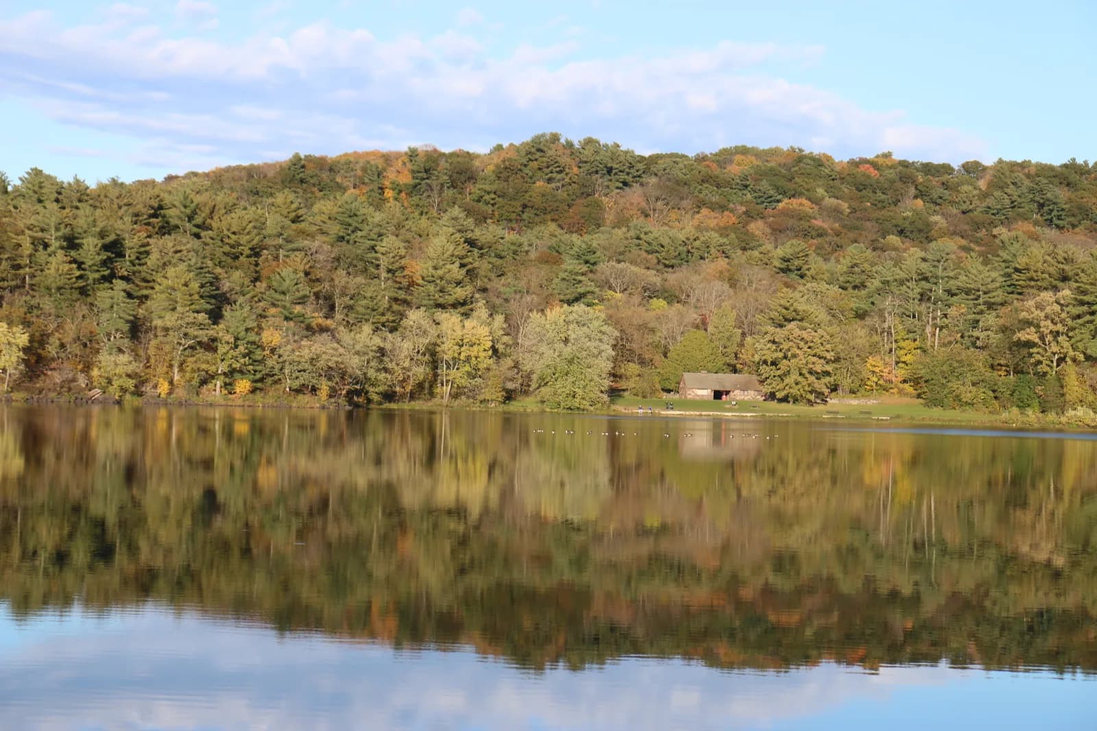 Lake O The Dalles swimming hole near Dresser, Wisconsin