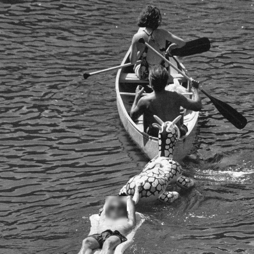 Johnson's Beach swimming hole near Guerneville, California
