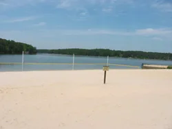 Proctor Landing Park swimming hole near Acworth, Georgia