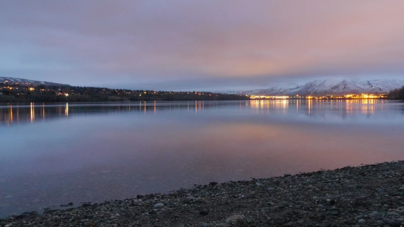 Walla Walla Point Park swimming hole near Wenatchee, Washington