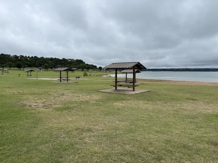 Belton Lake Beach swimming hole near Belton, Texas