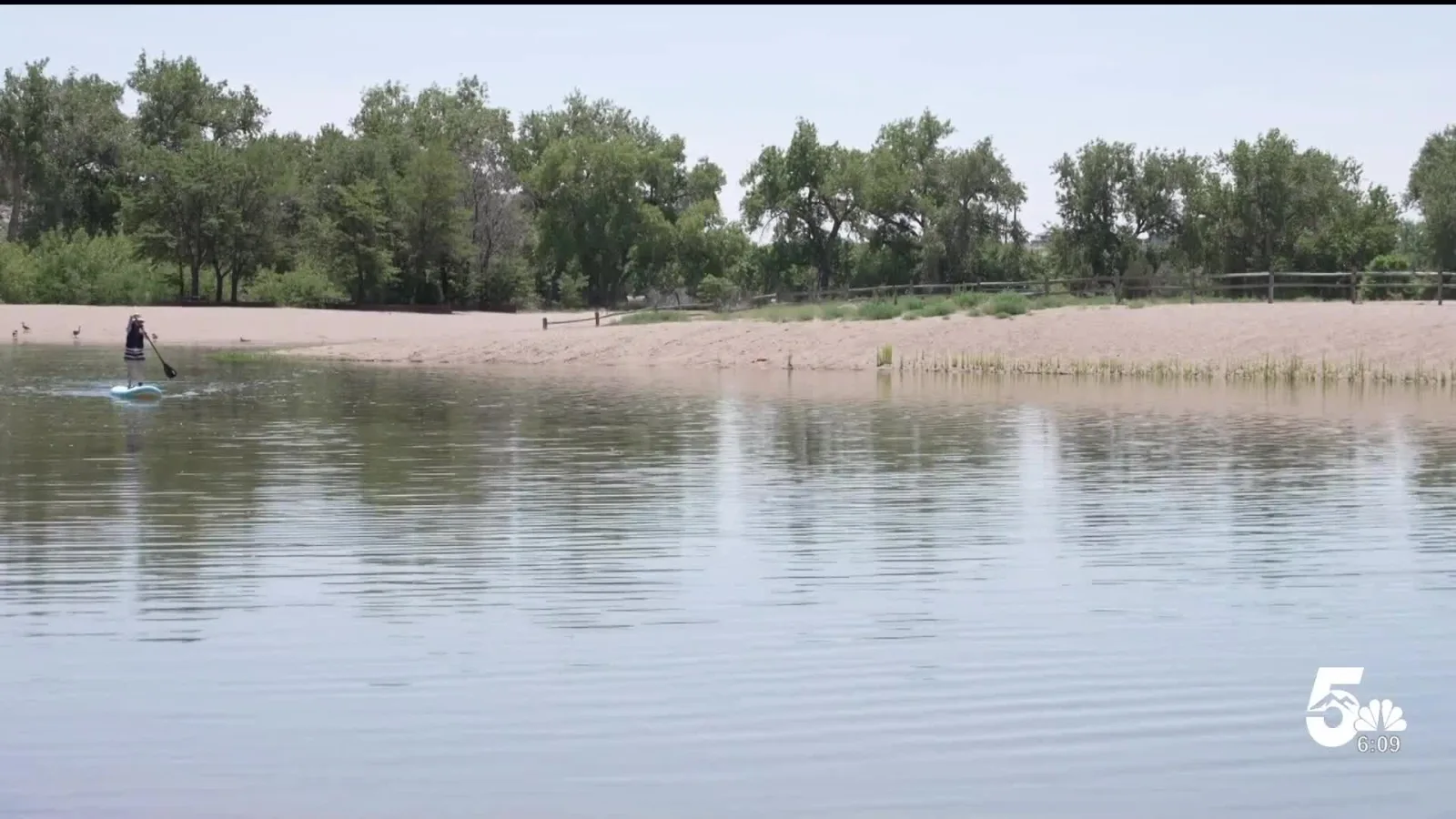 Kestrel Pond (Lake Pueblo State Park) swimming hole near Goodnight, Colorado