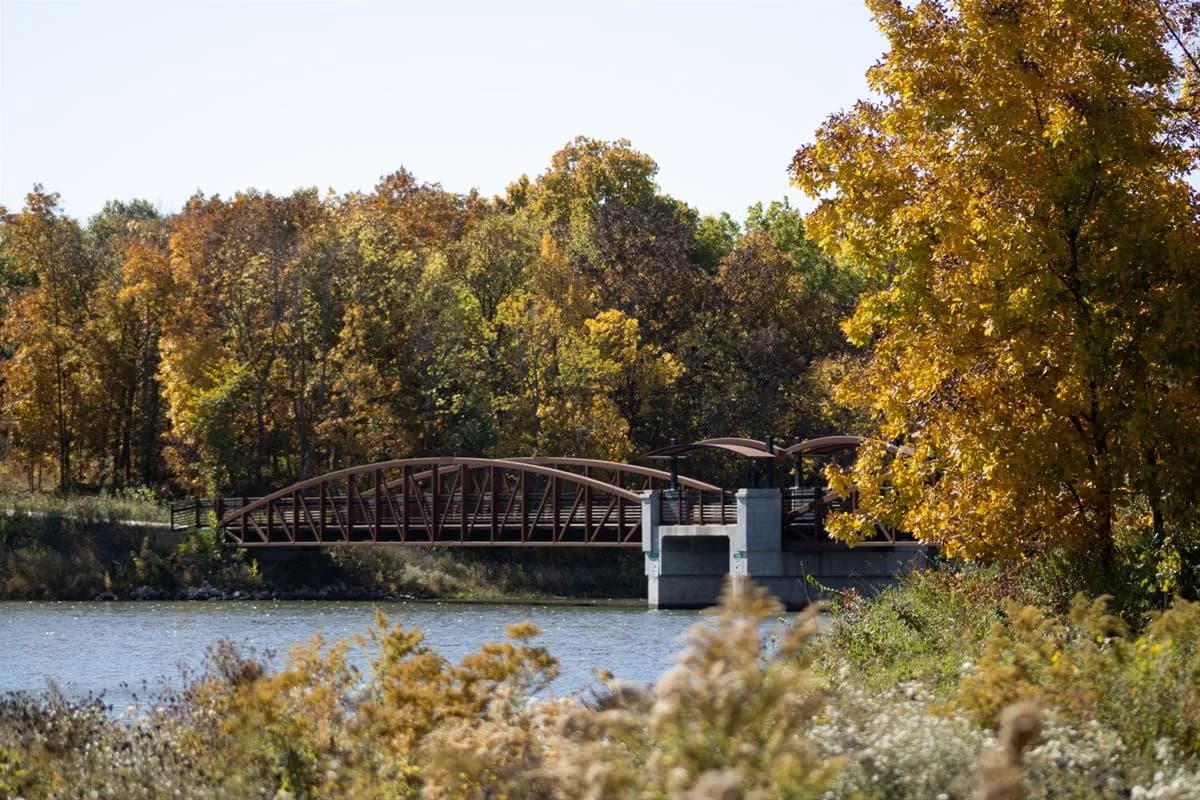 Lake Easter swimming hole near Des Moines, Iowa