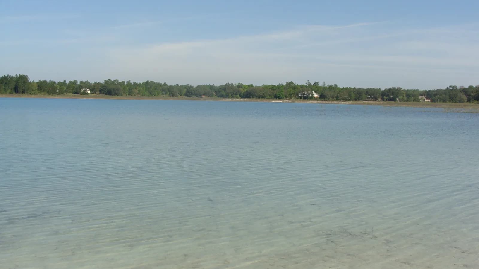 Boat Lake Swimming Park swimming hole near Chipley, Florida