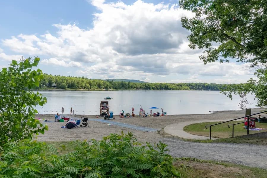 Emma Treadwell Thacher Ntr Ct swimming hole near Voorheesville, New York