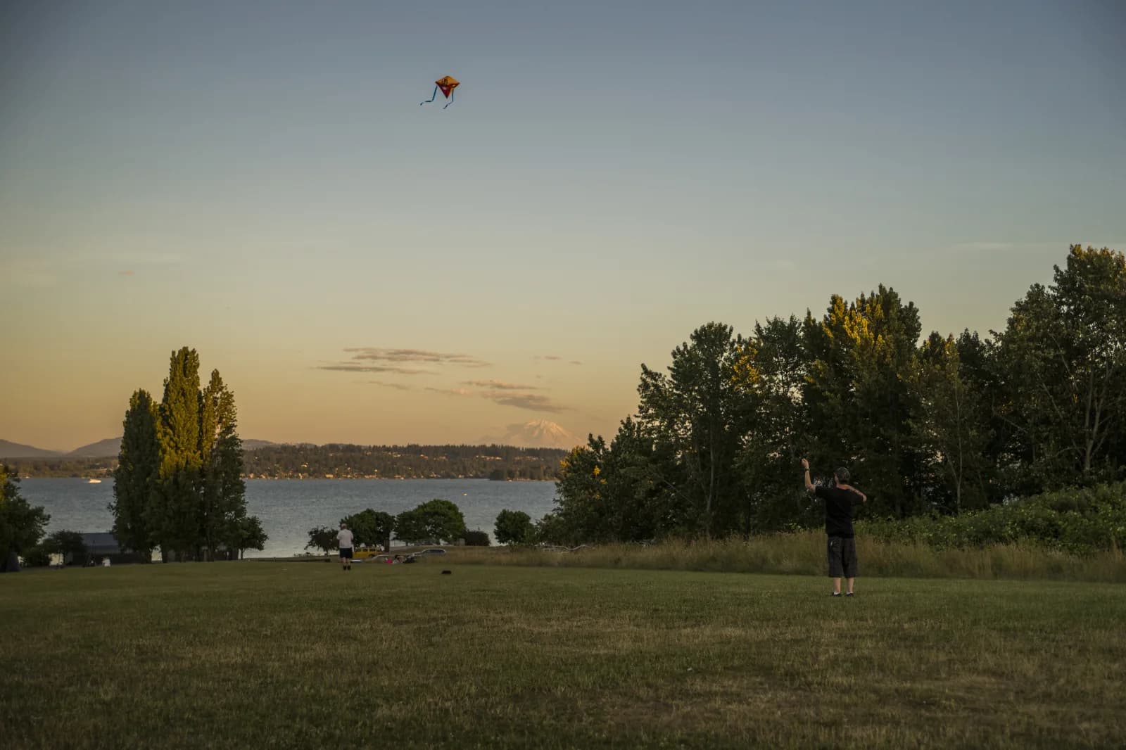 Magnuson Park Swimming Beach swimming hole near Seattle, Washington
