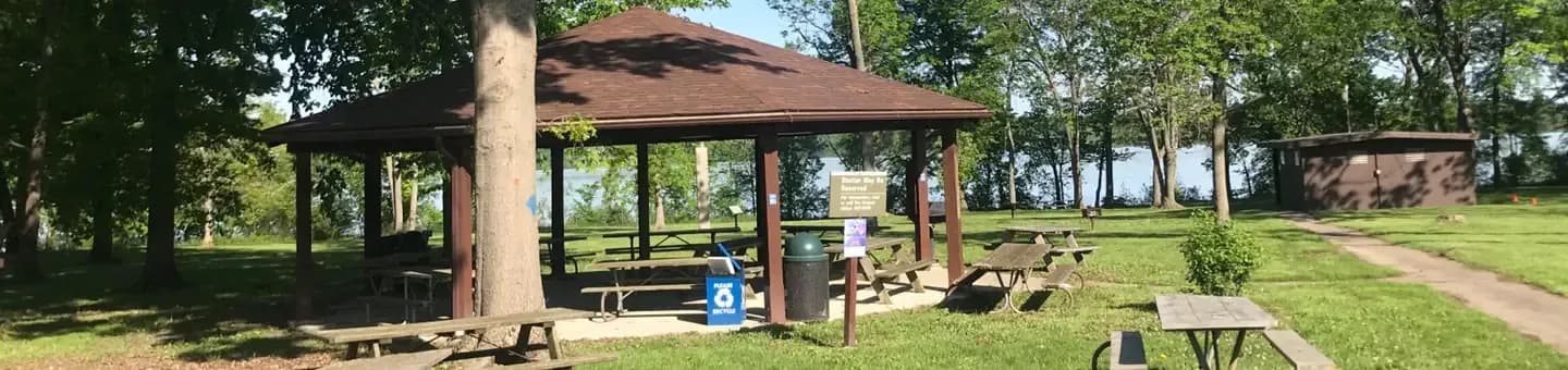 Mill Creek Day Use Area swimming hole near Berlin Center, Ohio