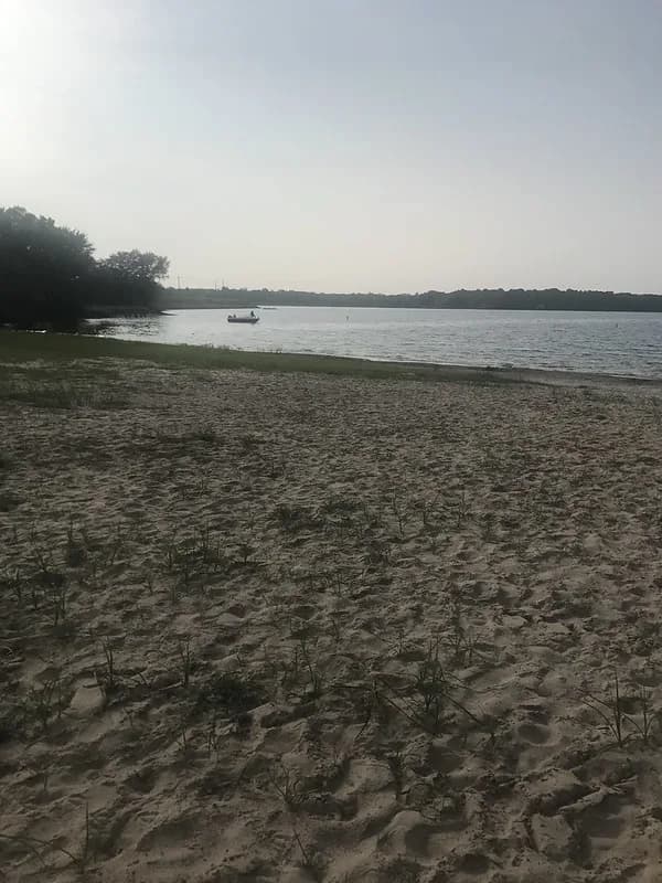 Lake Holbrook Beach swimming hole near Mineola, Texas